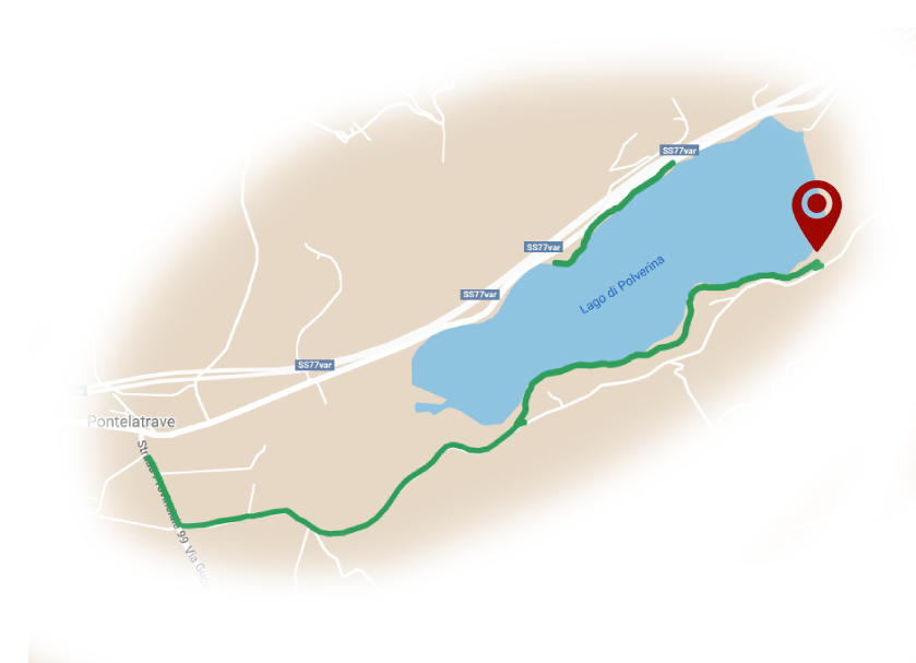 Mappa del lago